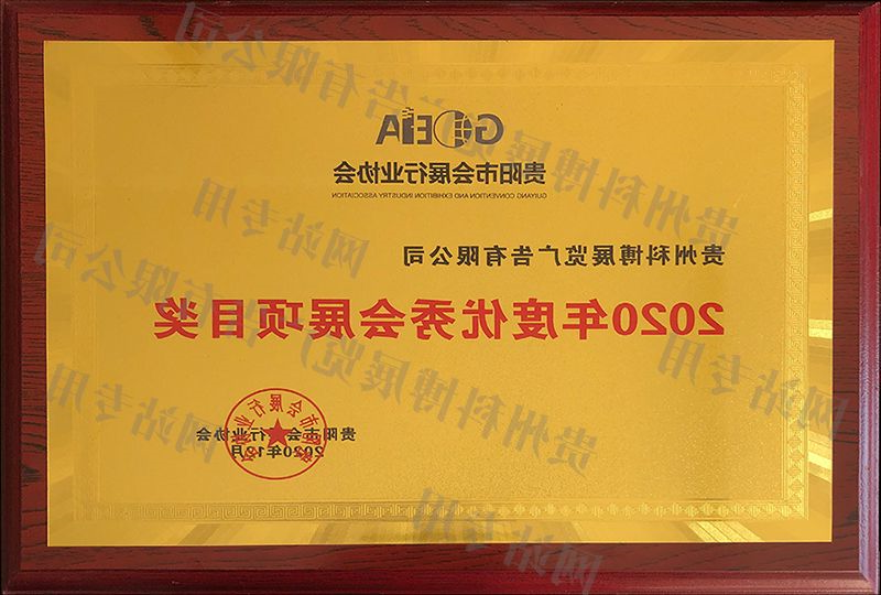 2020年度优秀会展项目奖 